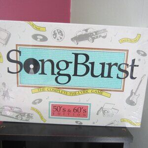 NIB/Song Burst  Game of the 50's and 60's ~ BRAND NEW, SEALED
